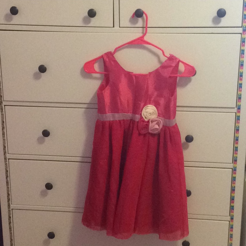 Sparkly pink dress